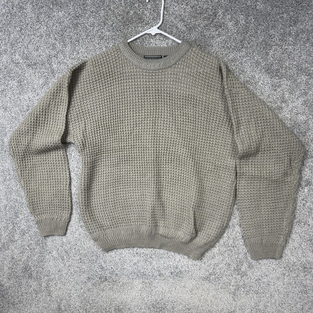 David Taylor Sweater LT Chunky Knit Textured Soft Cozy Quiet Luxury Minimalist